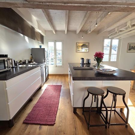 Apartamento Quai 3 Loft Moderne Et Lumineux Les Pieds Dans L'Eau Jarnac Exterior foto
